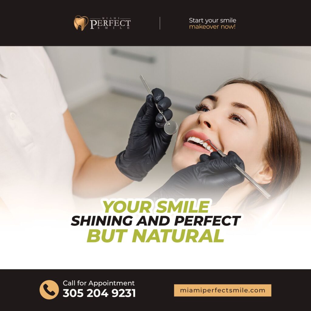 02 Banner Miami Perfect Smile_Your smile shining and perfect but natural_Versión verde complementario